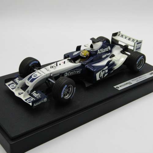 Hot Wheels Formula 1 Williams F1 BMW FW26 racing model car - #4 Ralf Schumacher - scale 1/18