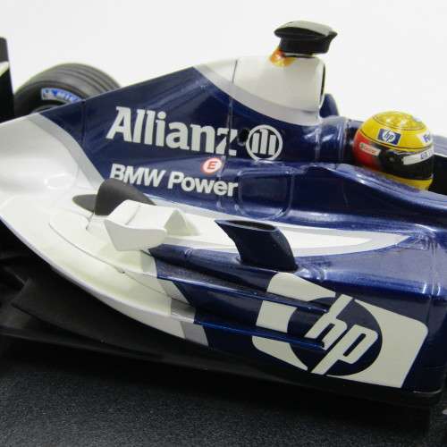 Hot Wheels Formula 1 Williams F1 BMW FW26 racing model car - #4 Ralf Schumacher - scale 1/18