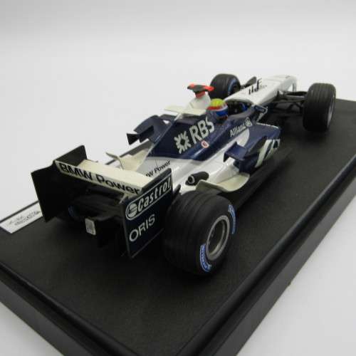 Hot Wheels Formula 1 Williams BMW FW27 racing model car - # Mark Weber - scale 1/18 in box