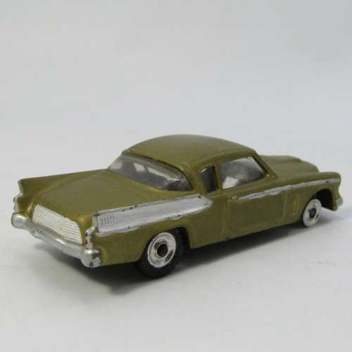 Vintage Meccano Ltd. Dinky Toys Studebaker Golden Hawk toy car - repainted, tyres missing