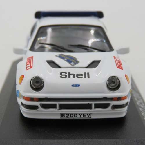 Ford RS200 die-cast rally model car - 1986 Sweden rally - Scale 1/43