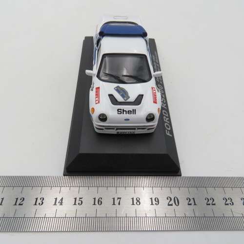 Ford RS200 die-cast rally model car - 1986 Sweden rally - Scale 1/43