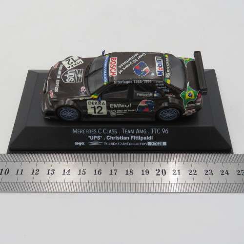 Onyx Mercedes-Benz C-Class AMG die-cast touring car model - #12 Christian Fittipaldi - Scale 1/43