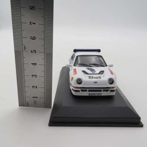 Ford RS200 die-cast rally model car - 1986 Sweden rally - Scale 1/43