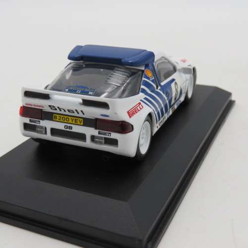 Ford RS200 die-cast rally model car - 1986 Sweden rally - Scale 1/43