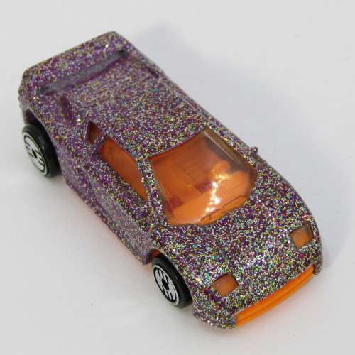 Hot Wheels Zender Fact 4 purple glitter car with Ultra Hot wheels
