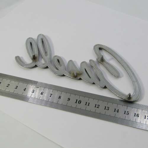 Vintage Cissell car badge