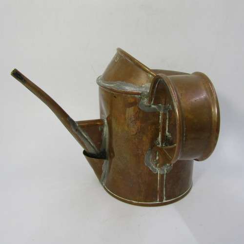 Vintage CPRS T.E. Bladon and Son 1937 copper small oil can - Canadian Pacific Railways