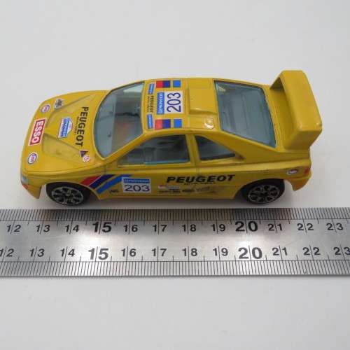 Bburago Peugeot 405 racing model - Scale 1/43