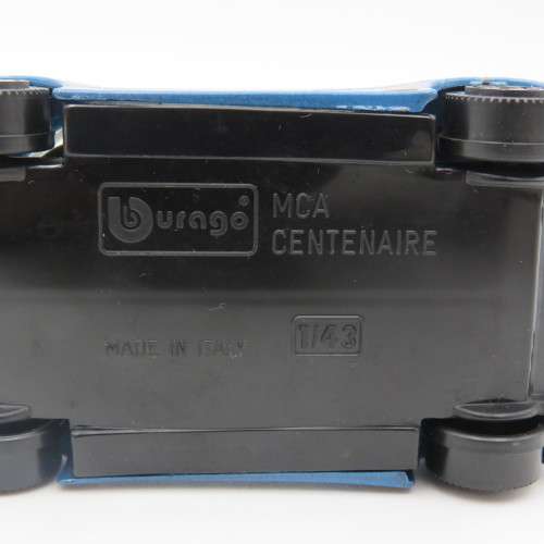 Bburago MCA Centenaire model car - Scale 1/43