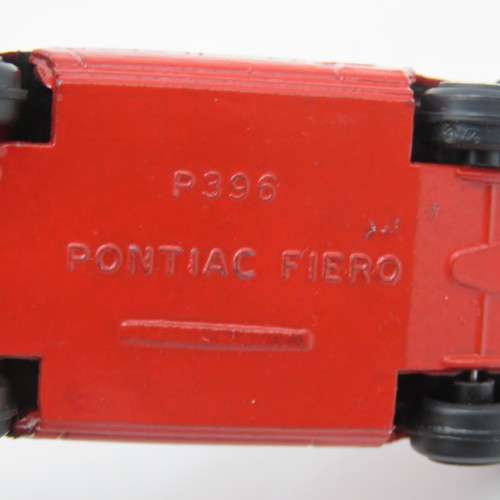 P396 Pontiac Fiero toy car