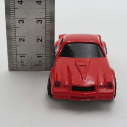 1986 Hot Wheels Camaro Z28 toy car with gold hot ones wheels