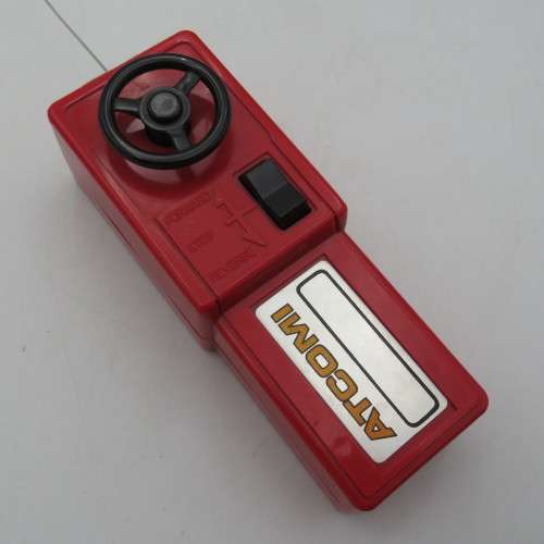 Vintage Checkers Ford Mustang Cobra Turbo radio control car-scale 1/20 in original box - Not tested