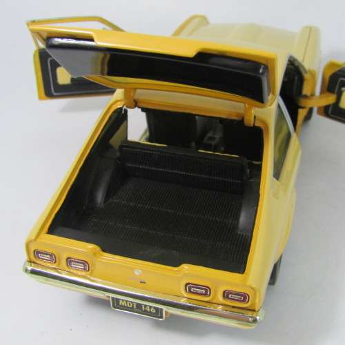 ERTL 1972 Chevy Vega model car - #0042 of 5000 - some paint colour damage left front - scale 1/18