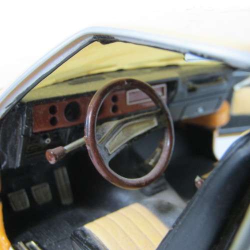 ERTL 1972 Chevy Vega model car - #0042 of 5000 - some paint colour damage left front - scale 1/18