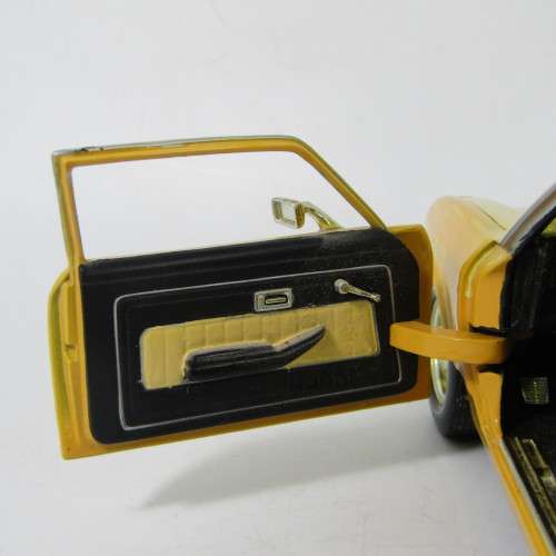 ERTL 1972 Chevy Vega model car - #0042 of 5000 - some paint colour damage left front - scale 1/18