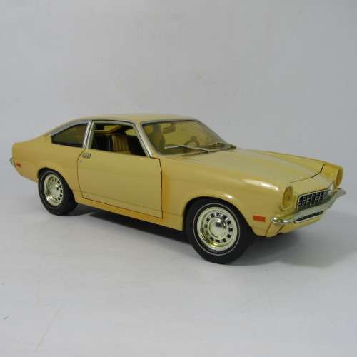 ERTL 1972 Chevy Vega model car - #0042 of 5000 - some paint colour damage left front - scale 1/18