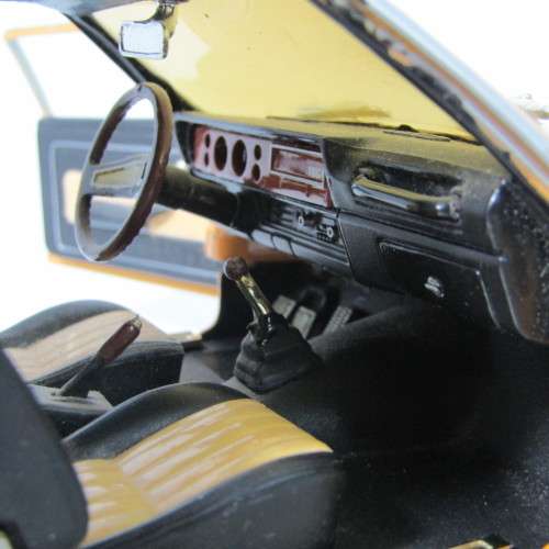 ERTL 1972 Chevy Vega model car - #0042 of 5000 - some paint colour damage left front - scale 1/18