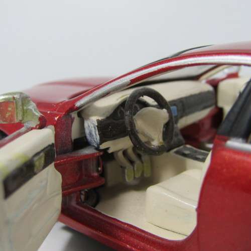 Bburago Jaguar XF model car - scale 1/32