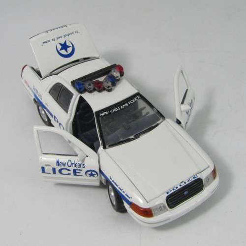Gearbox Collectibles Mint Edition New Orleans Police car model - scale 1/43