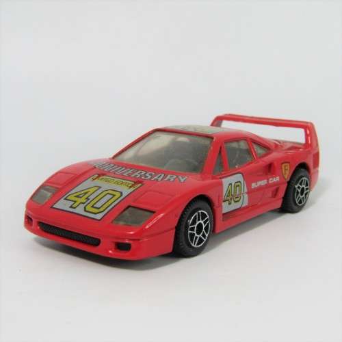 Yatming YM9133 Ferrari F40 racing toy car - scale 1/43