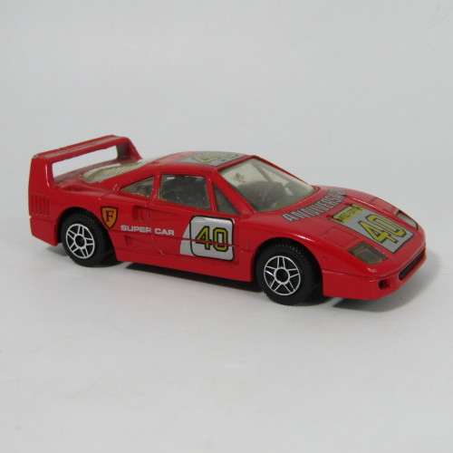 Yatming YM9133 Ferrari F40 racing toy car - scale 1/43