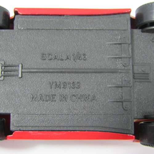 Yatming YM9133 Ferrari F40 racing toy car - scale 1/43