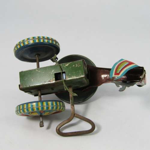 Lot of vintage tinplate toys - some parts missing