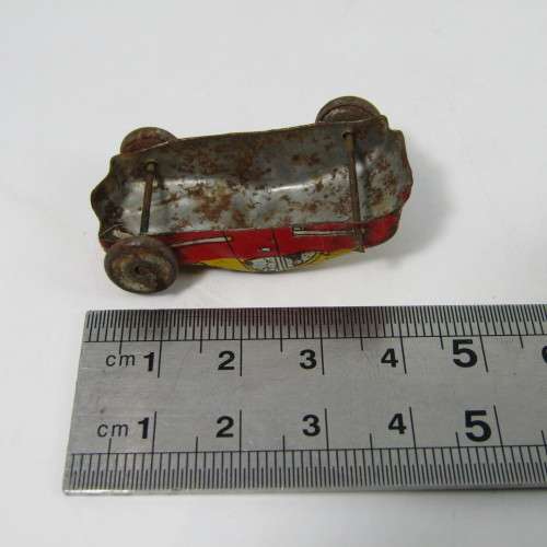 Lot of vintage tinplate toys - some parts missing