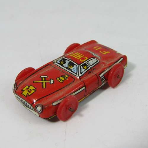 Lot of vintage tinplate toys - some parts missing