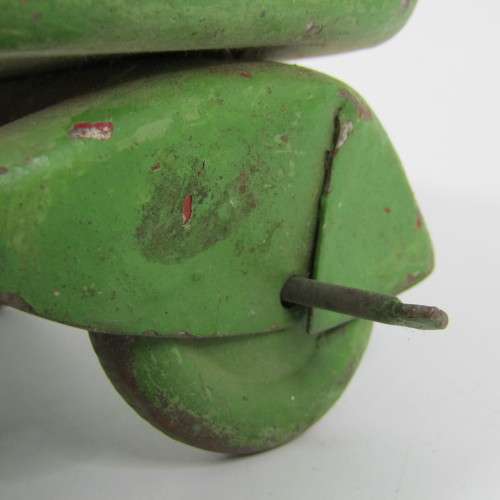 Vintage hand mate metal to trailer - damaged