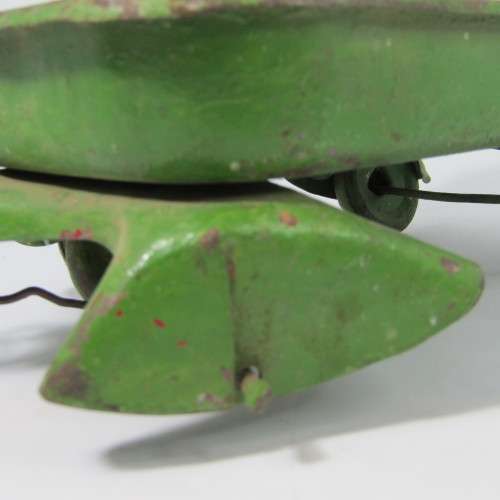 Vintage hand mate metal to trailer - damaged