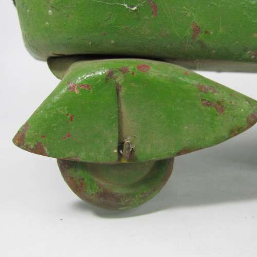 Vintage hand mate metal to trailer - damaged
