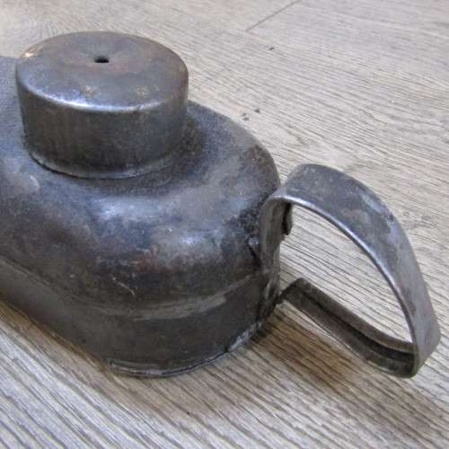 Vintage oil can with long spout - possible railway use