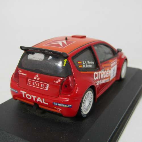 Citroen C2 1600 die-cast rally model car - scale 1/43