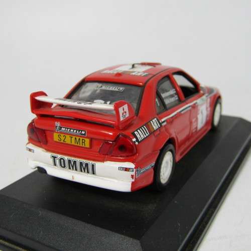 Mitsubishi Lancer EVO VI die-cast rally model car - scale 1/43