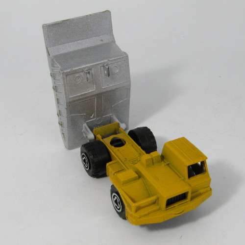 Majorette #274 Benne Carriere dump truck toy car - scale 1/100