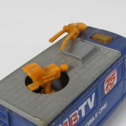 Matchbox MBTV TV News truck toy car - scale 1/73