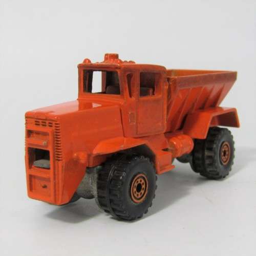 Vintage Hot Wheels Oshkosh snow plow truck - scoop missing