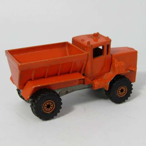Vintage Hot Wheels Oshkosh snow plow truck - scoop missing