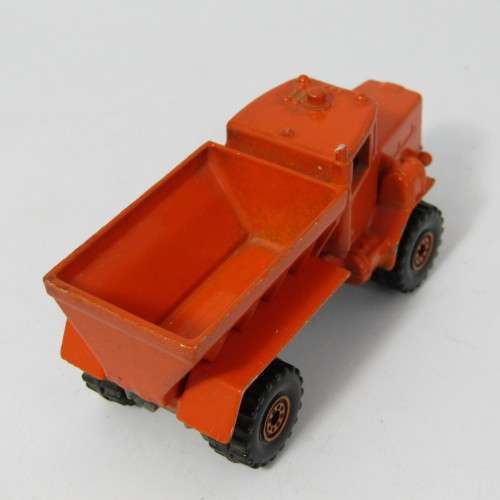Vintage Hot Wheels Oshkosh snow plow truck - scoop missing