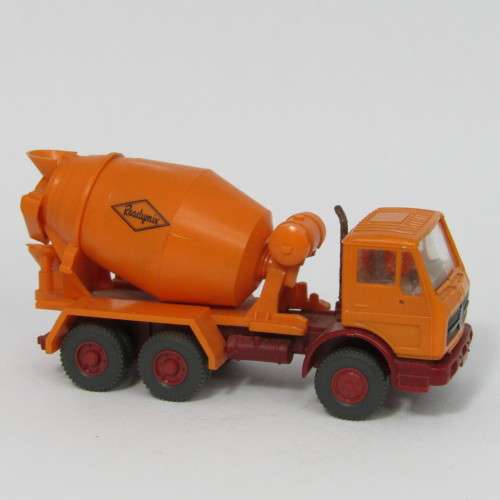 Wiking HO scale cement mixer truck - scale 1/87