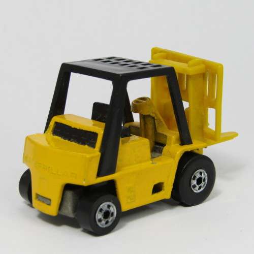 Vintage Hot Wheels Caterpillar fork lift toy car