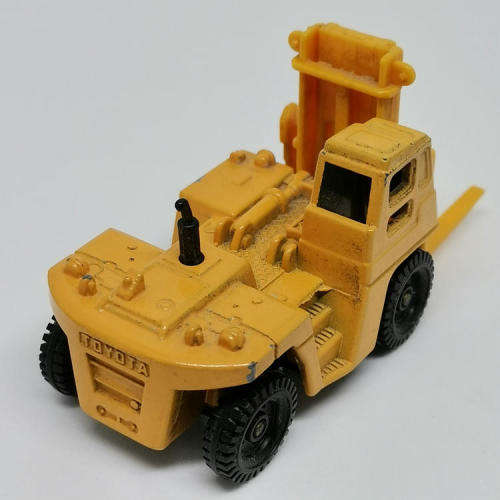 Vintage Tomica #12 Toyota Forklift truck FD200 - Scale 1/120