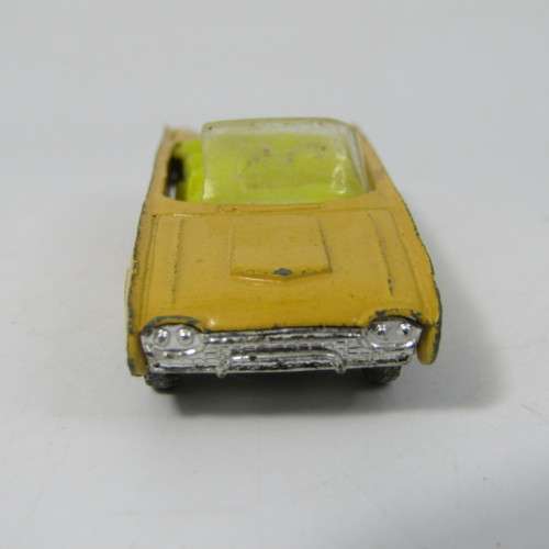 Vintage Husky Ford Thunderbird toy car - windscreen broken