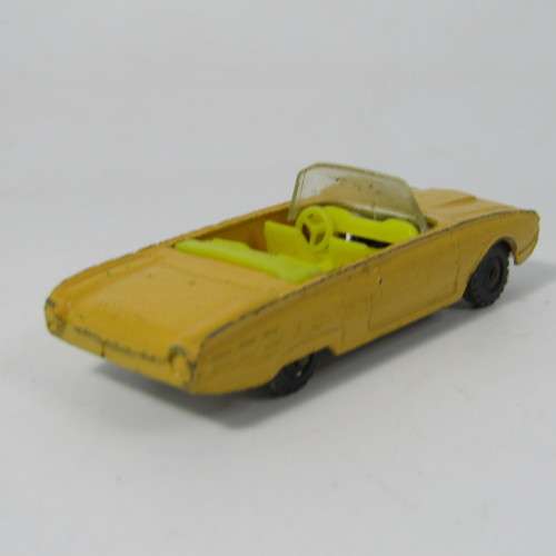 Vintage Husky Ford Thunderbird toy car - windscreen broken