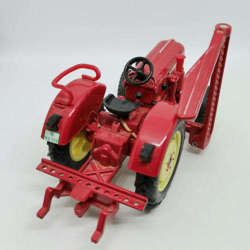 Siku Porsche Diesel Super die-cast tractor with side cutter - scale 1/32