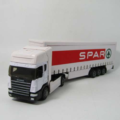 Teama Scania Spar delivery truck and trailer