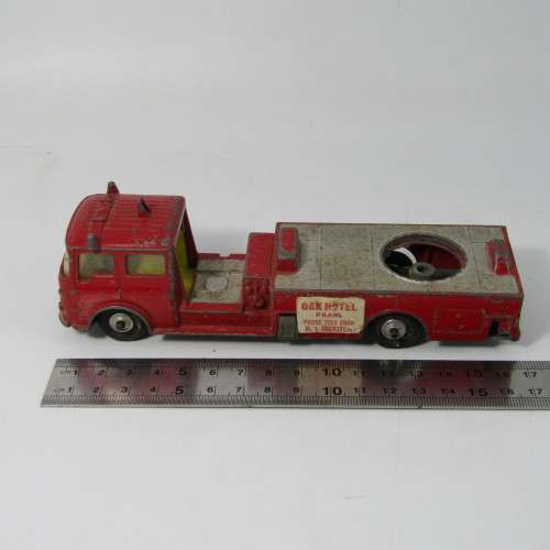 Corgi Major Simon Snorkel Fire engine die-cast toy truck - extension boom broken