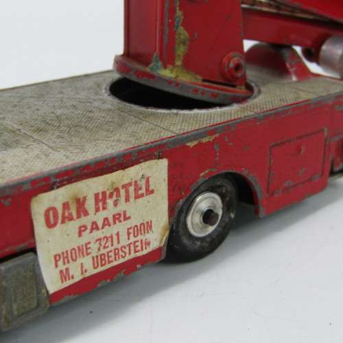 Corgi Major Simon Snorkel Fire engine die-cast toy truck - extension boom broken